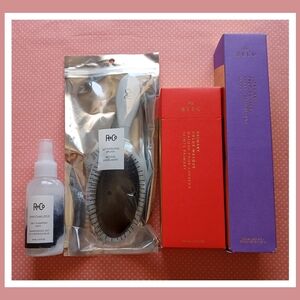 NIB R+Co Bleu 4 Piece Bundle- Texture Spray, Mask, Dry Shampoo & Brush